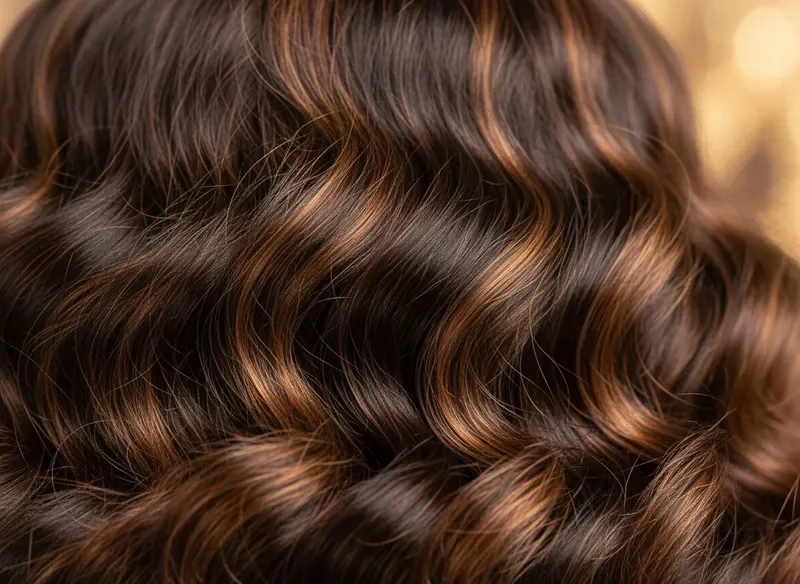 סיבי שיער ברזילאי פרימיום - מבט מקרוב על נפח ומרקם