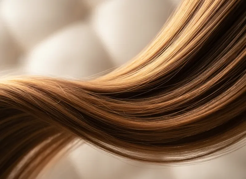 ברק משי טבעי תחת תאורה עדינה